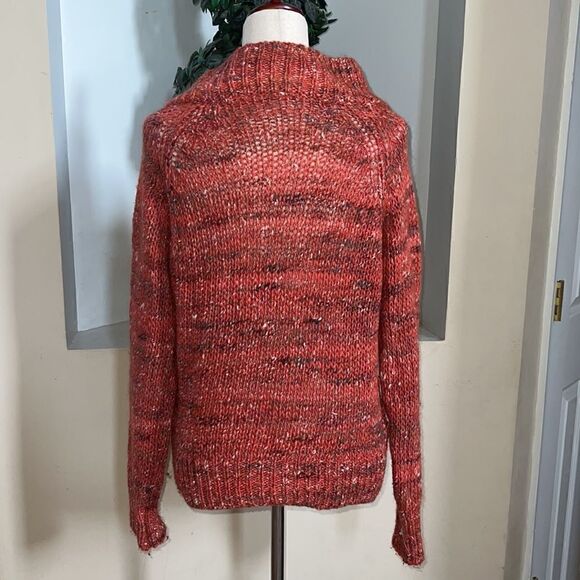 Moth gorgeous thick chunky sweater made in Italy Women’s Small wool silk blend - Picture 8 of 10